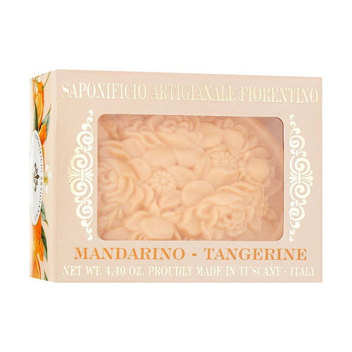 Мыло натуральное "Мандарин", Saponificio Artigianale Fiorentino Botticelli Mandarin Soap
