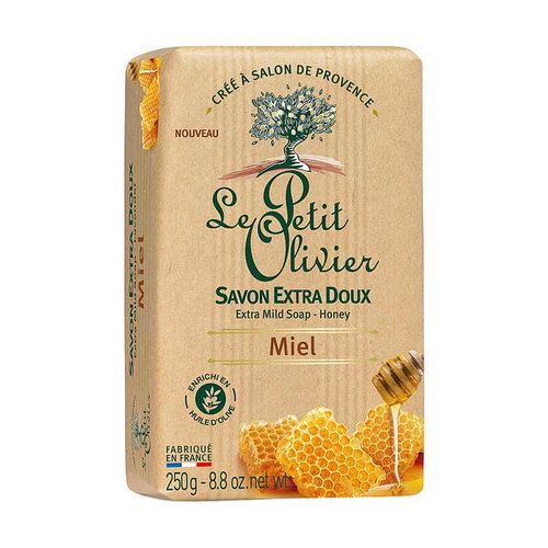 Мыло экстранежное, с экстрактом меда, Le Petit Olivier Extra mild soap-Honey — изображение 2