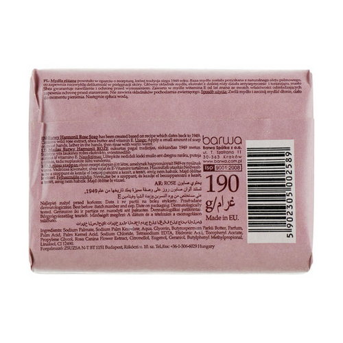 Мыло с экстрактом розы и маслом Ши, Barwa Barwy Harmonii Rose Shea Butter Soap — изображение 2