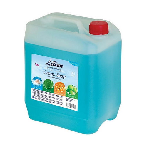 Жидкое крем-мыло "Морские минералы", Lilien Sea Minerals Cream Soap (канистра)