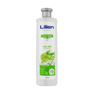 Жидкое крем-мыло "Оливковое молочко", Lilien Olive Milk Cream Soap (сменный блок)