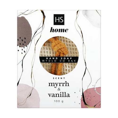 Мыло твердое "Мирра и ваниль", HiSkin Home Hand Soap Scent Myrrh & Vanilla