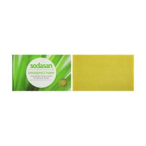 Мыло-крем для лица "Lemongrass", Sodasan Cream Lemongrass Soap