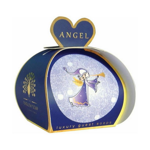 Мыло с маслом ши, The English Soap Company Angel Luxury Guest Soaps