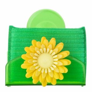 Подставка + губка Flower power, цвет МИКС