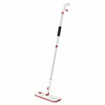 Швабра с распылителем Pioneer 35х10 см, 235 мл, ручка 118 см цвет белый с красным