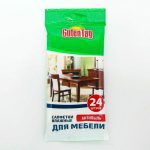 Влажные салфетки Guten Tag, для мебели, 24 шт