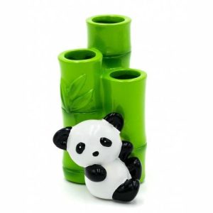 Стаканчик для зубной щётки Panda, цветной