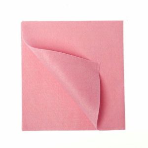 Набор салфеток универсальных 38x40 см, вискоза, 140 гр/м2, 5 шт, красная