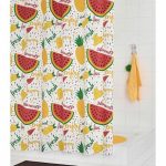 Штора для ванных комнат Fruits, 180х200 см