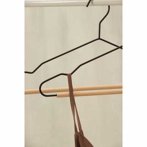 Вешалка для одежды SAVANNA Wood, 41,5x22,5x1 см, цвет чёрный — изображение 2