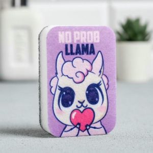 Губка для мытья посуды No probllama 9х6 см