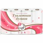 Туалетная бумага Linia Veiro, 3 слоя, 8 рулонов