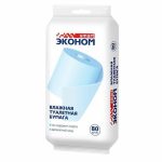 Туалетная бумага влажная Smart Эконом, 80 шт