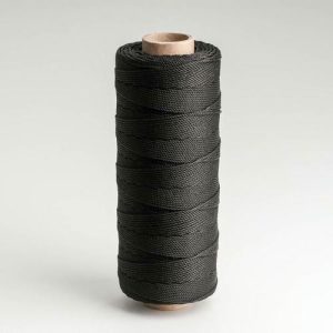 Шнур кручёный ПП, d=1,5 мм, 250 м, цвет чёрный