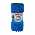 Тряпки для уборки двухсторонняя, BonHome, 30х25 см, 3 шт., в ассортименте