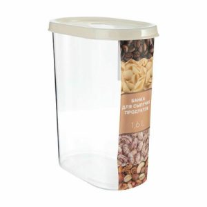 Банка для сыпучих продуктов, 1,6 л