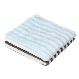 VETTA Салфетка из микрофибры универсальная махровая в полоску, 30х30см, 250г/кв.м., 2 цвета