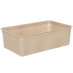 Корзинка универсальная Natural Style, 2,5л, 25,7х15,8х8см, пластик, 3 цвета