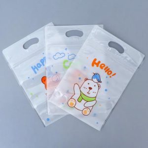 Пакет подарочный, с zip-lock застежкой, "Корейский МИКС №2", 15х23 ± 1см - 50 шт.